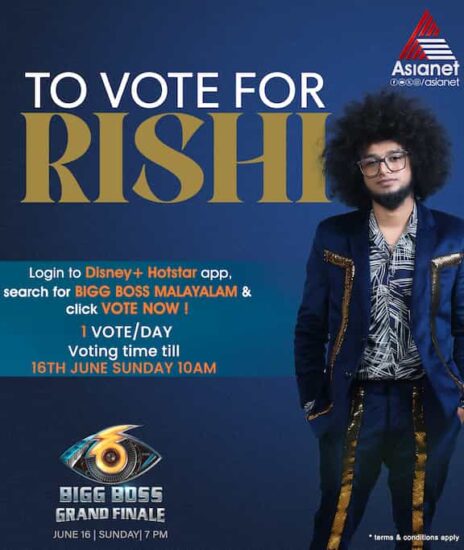 Vote for Rishi S Kumar